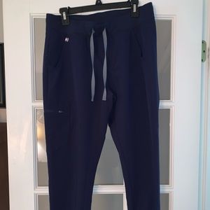 FIGS Zamora joggers navy blue medium